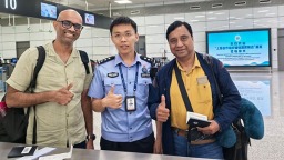 国门护航展风采 郑州边检倾力保障上合组织媒体智库峰会嘉宾顺畅通关